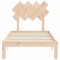 vidaXL Estructura de cama con cabecero madera maciza vidaXL Estructura de cama con cabecero madera maciza