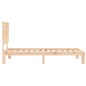 vidaXL Estructura de cama con cabecero madera maciza vidaXL Estructura de cama con cabecero madera maciza