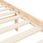 vidaXL Estructura de cama con cabecero madera maciza vidaXL Estructura de cama con cabecero madera maciza