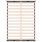 vidaXL Estructura de cama de madera maciza negra 200x200 cm vidaXL Estructura de cama de madera maciza negra 200x200 cm