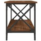 vidaXL Mesa auxiliar madera contrachapada marrón roble 55x38x45 cm vidaXL Mesa auxiliar madera contrachapada marrón roble 55x38x45 cm