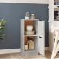 vidaXL Aparador de madera contrachapada gris hormigón 30x30x70 cm vidaXL Aparador de madera contrachapada gris hormigón 30x30x70 cm