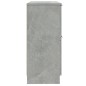 vidaXL Aparador de madera contrachapada gris hormigón 30x30x70 cm vidaXL Aparador de madera contrachapada gris hormigón 30x30x70 cm