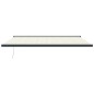 vidaXL Toldo retráctil aluminio y tela color crema 5x3 m vidaXL Toldo retráctil aluminio y tela color crema 5x3 m