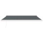 vidaXL Toldo retráctil aluminio y tela gris antracita 4x3 m vidaXL Toldo retráctil aluminio y tela gris antracita 4x3 m