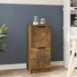 vidaXL Aparador madera contrachapada color roble ahumado 30x30x70 cm vidaXL Aparador madera contrachapada color roble ahumado 30x30x70 cm