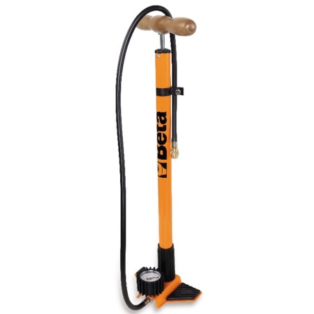 Beta Tools bomba para bicicleta 9597P naranja de acero 095970100