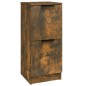 vidaXL Aparador madera contrachapada color roble ahumado 30x30x70 cm vidaXL Aparador madera contrachapada color roble ahumado 30x30x70 cm