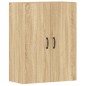 vidaXL Armarios de pared 2 uds madera de ingeniería roble Sonoma vidaXL Armarios de pared 2 uds madera de ingeniería roble Sonoma