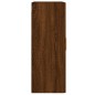 vidaXL Armarios de pared 2 uds madera de ingeniería marrón roble vidaXL Armarios de pared 2 uds madera de ingeniería marrón roble