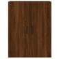 vidaXL Armarios de pared 2 uds madera de ingeniería marrón roble vidaXL Armarios de pared 2 uds madera de ingeniería marrón roble