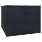 vidaXL Cobertizo de jardín acero galvanizado antracita 195x198x159 cm vidaXL Cobertizo de jardín acero galvanizado antracita 195x198x159 cm