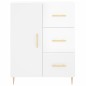 vidaXL Aparador alto madera contrachapada blanco brillo 69,5x34x180 cm vidaXL Aparador alto madera contrachapada blanco brillo 69,5x34x180 cm