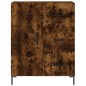 vidaXL Aparador alto madera contrachapada roble ahumado 69,5x34x180 cm vidaXL Aparador alto madera contrachapada roble ahumado 69,5x34x180 cm