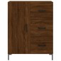 vidaXL Aparador alto madera contrachapada marrón roble 69,5x34x180 cm vidaXL Aparador alto madera contrachapada marrón roble 69,5x34x180 cm