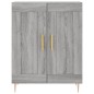 vidaXL Aparador alto madera contrachapada gris sonoma 69,5x34x180 cm vidaXL Aparador alto madera contrachapada gris sonoma 69,5x34x180 cm