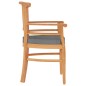 vidaXL Juego de comedor de jardín 7 piezas madera maciza de teca vidaXL Juego de comedor de jardín 7 piezas madera maciza de teca