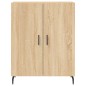 vidaXL Aparador alto madera contrachapada color roble 69,5x34x180 cm vidaXL Aparador alto madera contrachapada color roble 69,5x34x180 cm