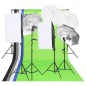 vidaXL Kit de iluminación para estudio fotográfico vidaXL Kit de iluminación para estudio fotográfico