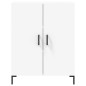 vidaXL Aparador alto madera contrachapada blanco 69,5x34x180 cm vidaXL Aparador alto madera contrachapada blanco 69,5x34x180 cm