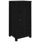 vidaXL Aparadores 2 uds madera maciza de pino negro 40x35x80 cm vidaXL Aparadores 2 uds madera maciza de pino negro 40x35x80 cm