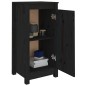 vidaXL Aparadores 2 uds madera maciza de pino negro 40x35x80 cm vidaXL Aparadores 2 uds madera maciza de pino negro 40x35x80 cm