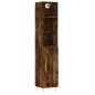 vidaXL Aparador de madera contrachapada roble ahumado 34,5x34x180 cm vidaXL Aparador de madera contrachapada roble ahumado 34,5x34x180 cm