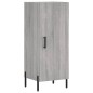 vidaXL Aparador alto madera contrachapada gris Sonoma 34,5x34x180 cm vidaXL Aparador alto madera contrachapada gris Sonoma 34,5x34x180 cm