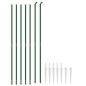 vidaXL Cerca de alambre con pinchos de anclaje verde 1,6x10 m vidaXL Cerca de alambre con pinchos de anclaje verde 1,6x10 m