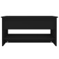 vidaXL Mesa de centro madera contrachapada negro 80x50x40 cm vidaXL Mesa de centro madera contrachapada negro 80x50x40 cm