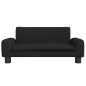 vidaXL Sofá para niños de tela negro 70x45x30 cm vidaXL Sofá para niños de tela negro 70x45x30 cm