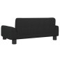 vidaXL Sofá para niños de tela negro 70x45x30 cm vidaXL Sofá para niños de tela negro 70x45x30 cm
