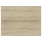 vidaXL Armario de lavabo contrachapada roble Sonoma 60x38,5x45 cm vidaXL Armario de lavabo contrachapada roble Sonoma 60x38,5x45 cm