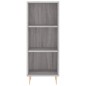 vidaXL Aparador alto madera contrachapada gris Sonoma 34,5x32,5x180 cm vidaXL Aparador alto madera contrachapada gris Sonoma 34,5x32,5x180 cm