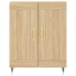 vidaXL Aparador alto madera contrachapada color roble 69,5x34x180 cm vidaXL Aparador alto madera contrachapada color roble 69,5x34x180 cm