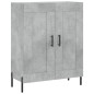 vidaXL Aparador alto madera contrachapada gris hormigón 69,5x34x180 cm vidaXL Aparador alto madera contrachapada gris hormigón 69,5x34x180 cm
