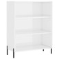 vidaXL Aparador alto madera de ingeniería blanco 69,5x32,5x180 cm vidaXL Aparador alto madera de ingeniería blanco 69,5x32,5x180 cm