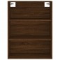 vidaXL Aparador alto madera contrachapada marrón roble 69,5x34x180 cm vidaXL Aparador alto madera contrachapada marrón roble 69,5x34x180 cm