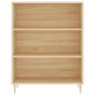 vidaXL Aparador alto madera de ingeniería roble Sonoma 69,5x32,5x180cm vidaXL Aparador alto madera de ingeniería roble Sonoma 69,5x32,5x180cm