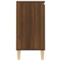 vidaXL Aparador de madera contrachapada roble marrón 103,5x35x70 cm vidaXL Aparador de madera contrachapada roble marrón 103,5x35x70 cm
