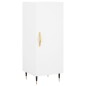 vidaXL Aparador alto madera contrachapada blanco 34,5x34x180 cm vidaXL Aparador alto madera contrachapada blanco 34,5x34x180 cm