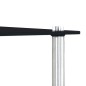 vidaXL Mesas apilables 3 unidades vidrio templado negro vidaXL Mesas apilables 3 unidades vidrio templado negro