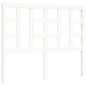 vidaXL Estructura de cama con cabecero madera maciza blanco 120x200 cm vidaXL Estructura de cama con cabecero madera maciza blanco 120x200 cm