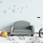 vidaXL Sofá para niños de tela gris claro 50x40x30 cm vidaXL Sofá para niños de tela gris claro 50x40x30 cm