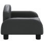 vidaXL Sofá para niños de cuero sintético negro 50x40x30 cm vidaXL Sofá para niños de cuero sintético negro 50x40x30 cm