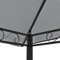 vidaXL Quiosco jardín con mesa y bancos gris antracita 2,5x1,5x2,4 cm vidaXL Quiosco jardín con mesa y bancos gris antracita 2,5x1,5x2,4 cm
