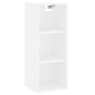 vidaXL Aparador alto madera contrachapada blanco 34,5x34x180 cm vidaXL Aparador alto madera contrachapada blanco 34,5x34x180 cm