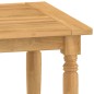 vidaXL Set de muebles de jardín 4 pzas y cojines madera maciza de teca vidaXL Set de muebles de jardín 4 pzas y cojines madera maciza de teca