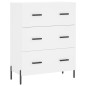 vidaXL Aparador alto madera contrachapada blanco 69,5x34x180 cm vidaXL Aparador alto madera contrachapada blanco 69,5x34x180 cm