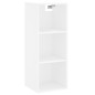 vidaXL Aparador alto madera contrachapada blanco 34,5x34x180 cm vidaXL Aparador alto madera contrachapada blanco 34,5x34x180 cm